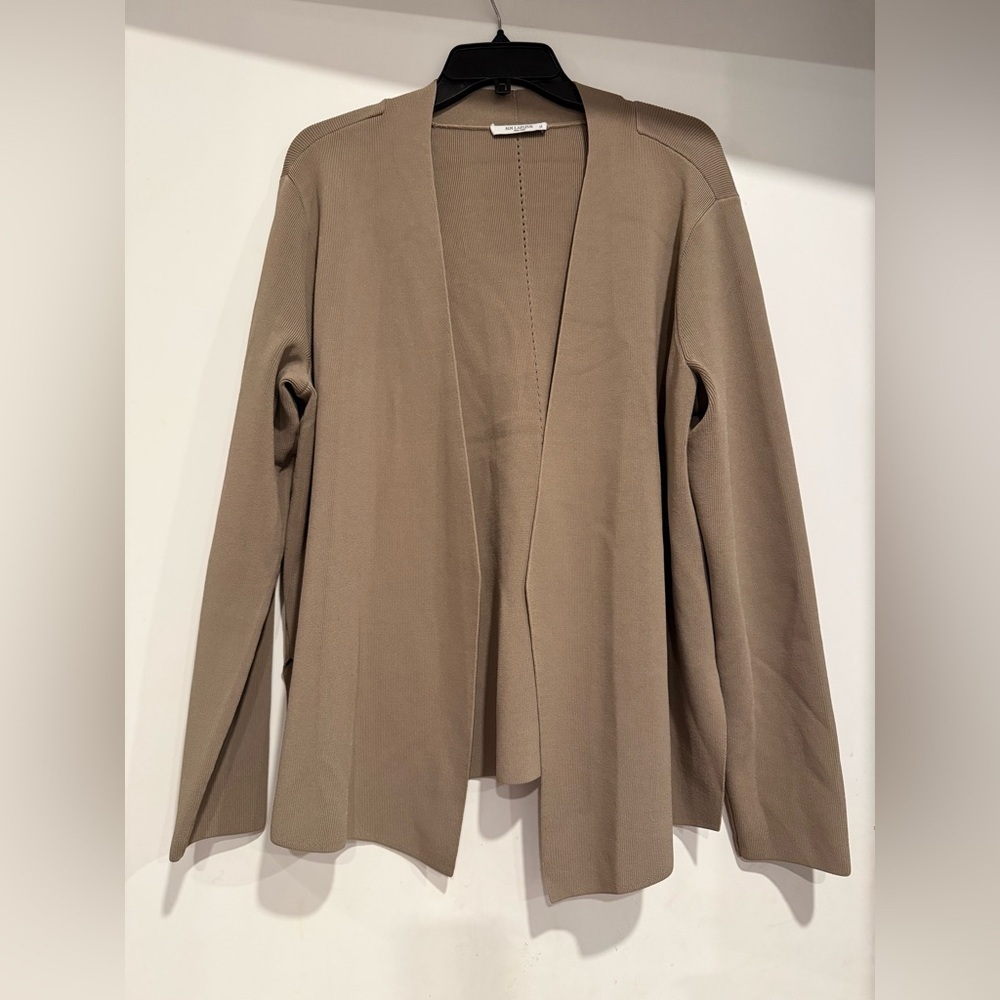 M.M.Lafleur The Woolf Jardigan in Taupe Knit Jacket Cardigan Size +2 US18